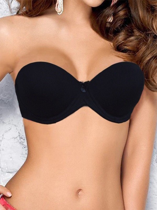 Nylon Strapless Invisible Bra