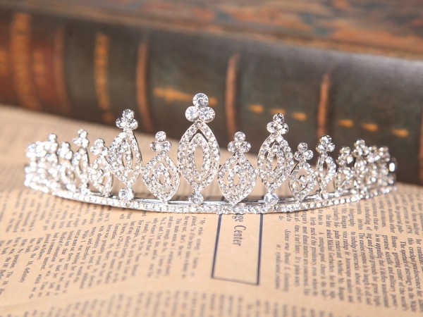 Gorgeous Alloy Clear Crystals Wedding Headpieces