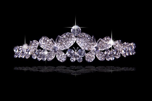 Great Alloy With Czech Rhinestones Wedding Headpieces