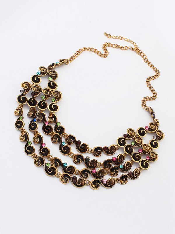 Occident Hyperbolic Personality multi-layered Hot Sale Necklace