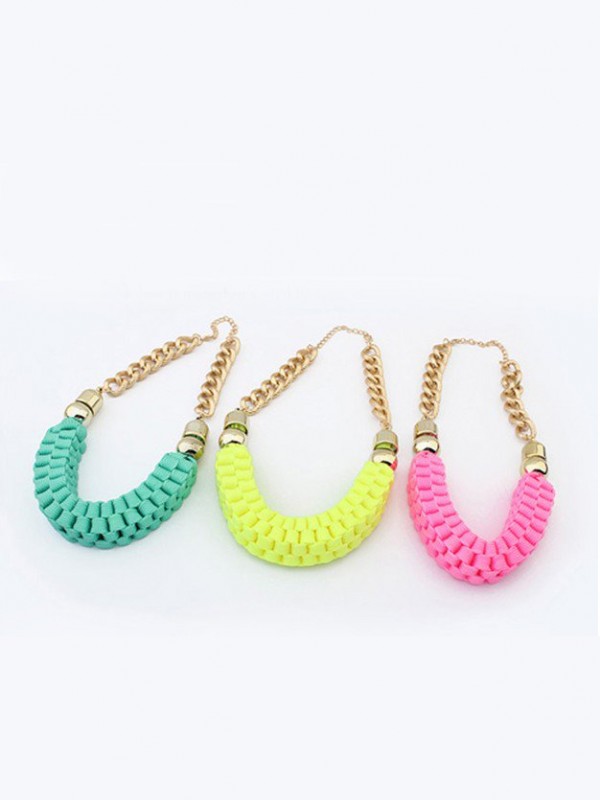 Occident Major suit Handwoven Short paragraph Hot Sale Necklace