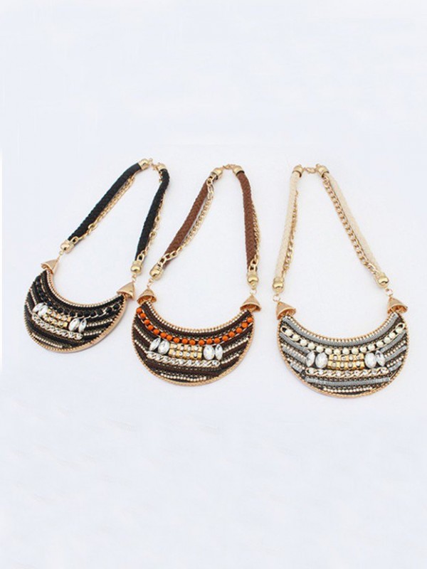 Occident Exotic woven Retro Hot Sale Necklace