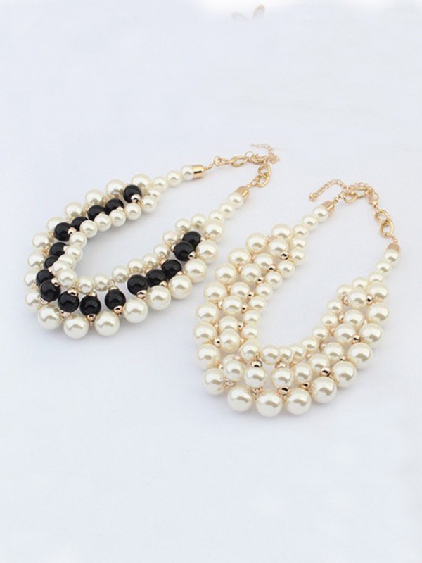 Occident Stylish Imitation pearls Hot Sale Necklace