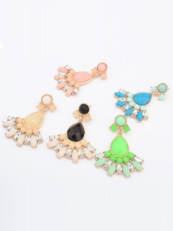 Occident Stylish Sweet Geometry All-match Hot Sale Earrings