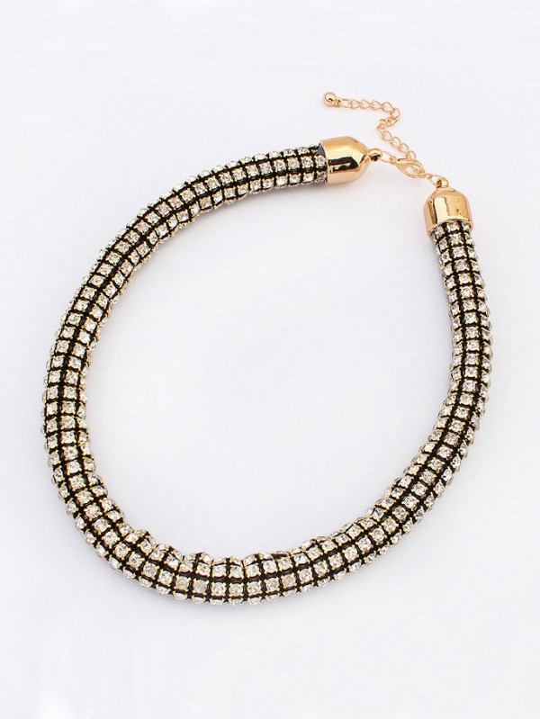Occident Hyperbolic Major suit Flash drilling Hot Sale Necklace