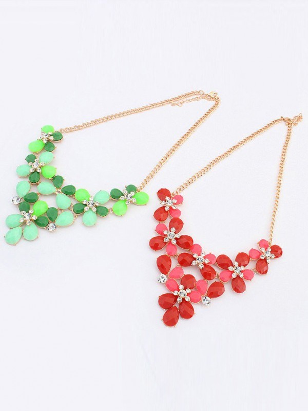 Occident New Butterfly Flowers Bohemia Hot Sale Necklace