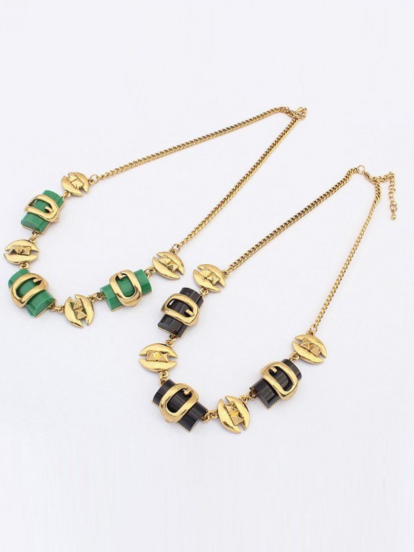 Occident Personality Metallic Hyperbolic Geometry Hot Sale Necklace