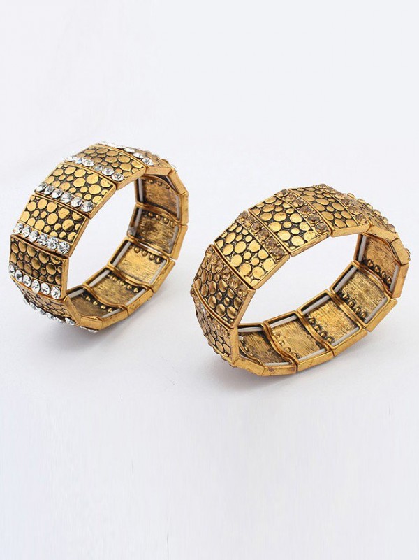 Occident Exotic Personality Wide version Elasticity Hot Sale Bracelet