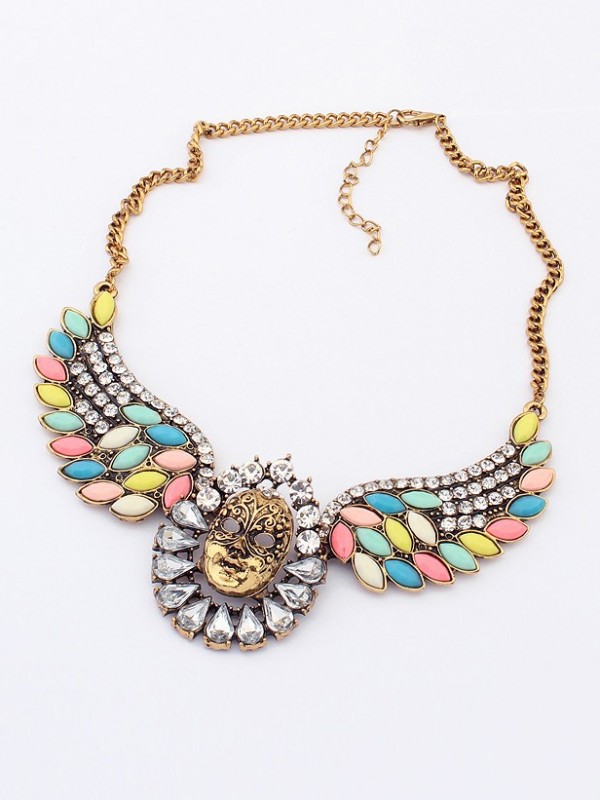 Occident Stylish Exotic Punk Mask Hot Sale Necklace