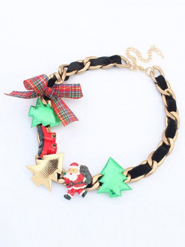 Occident Personality Christmas Series Hot Sale Necklace