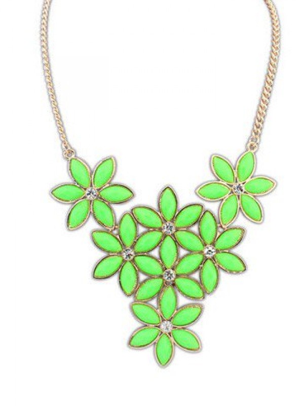 Occident Stylish New Flowers all-match Hot Sale Necklace