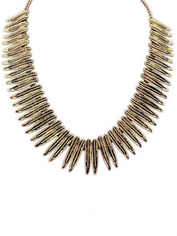 Occident Hyperbolic Punk Personality Metallic Hot Sale Necklace