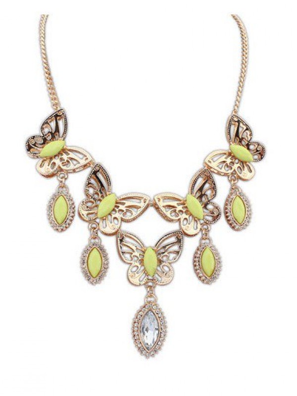 Occident Stylish Butterfly Tears Boutique Hot Sale Necklace