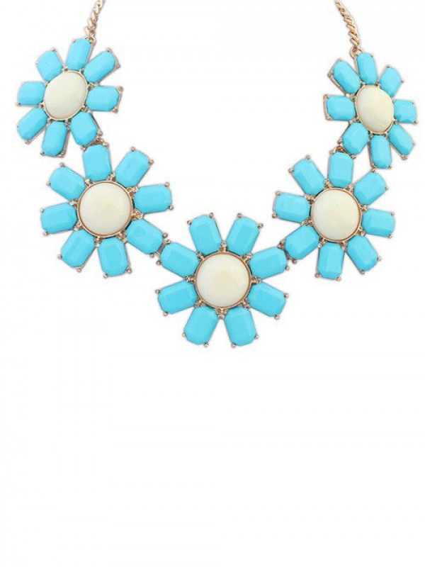 Occident Bohemia Flowers Hot Sale Necklace