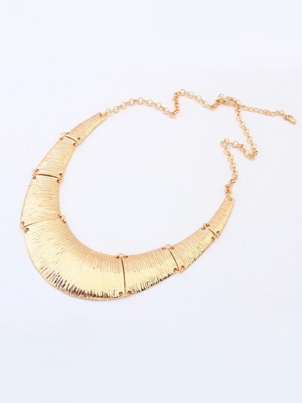 Occident Hyperbolic Metallic Do the Old Retro Hot Sale Necklace