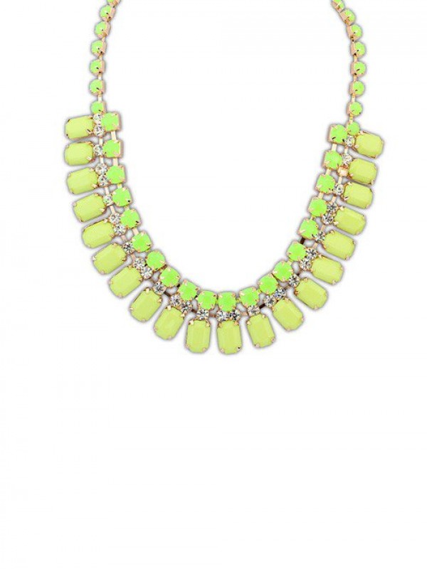 Occident Elegant Stylish all-match Blocks Hot Sale Necklace