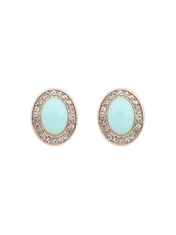 Occident Fashionable Oval All-match Stud Hot Sale Earrings
