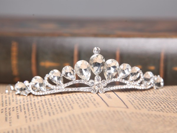 Nice Alloy Clear Crystals Wedding Headpieces