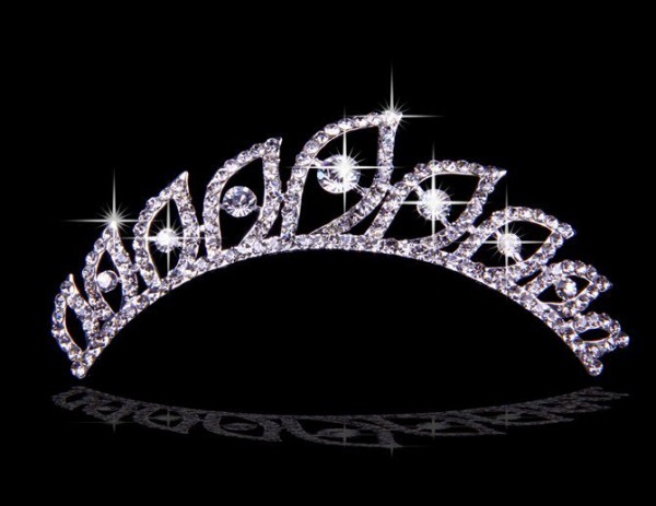 Simple Czech Rhinestones Wedding Headpieces