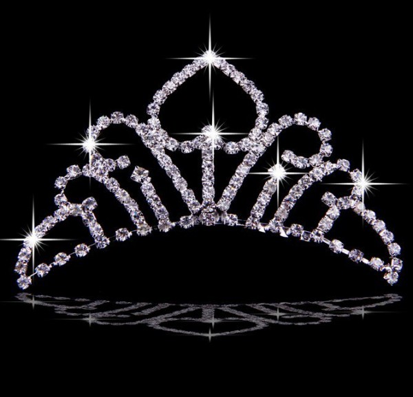 Very Bright Czech Rhinestones Wedding Headpieces