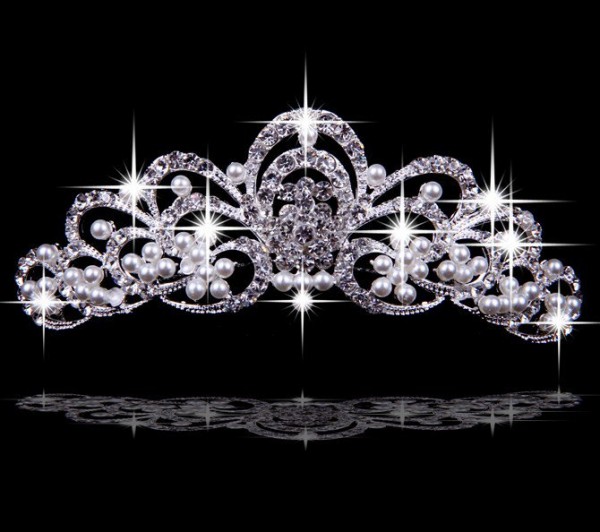 Very Gorgeous Alloy With Czech Rhinestones Wedding Headpieces