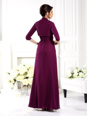 3/4 Sleeves Chiffon Special Occasion Wrap