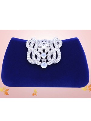 Mini Rhinestone Flock Party/Evening Bags