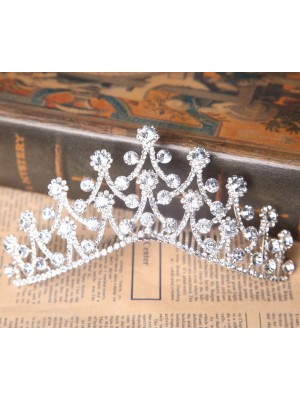 Bright Czech Rhinestones Wedding Headpieces