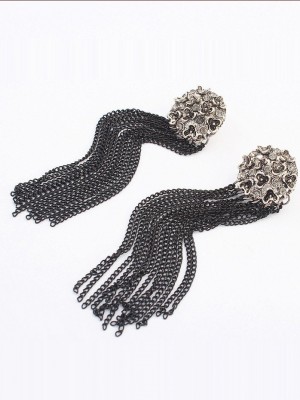 Occident Hyperbolic Personality Retro Tassels Hot Sale Earrings