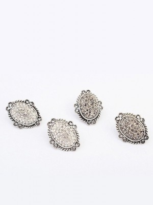 Occident Exotic Retro Oval Stud Hot Sale Earrings
