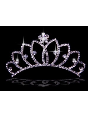 Nice Alloy With Czech Rhinestones Flowers Wedding Headpieces