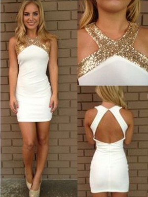 A-Line/Princess Sleeveless Halter Beading Satin Short/Mini Dresses