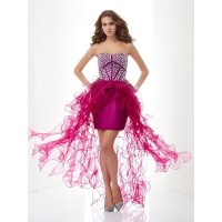 Sheath/Column Sweetheart Sleeveless Beading Short Elastic Woven Satin Homecoming Dresses