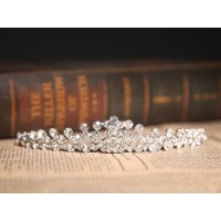 Amazing Alloy Clear Crystals Wedding Headpieces