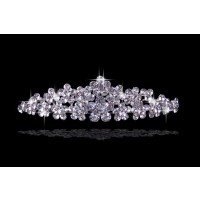 Beautiful Czech Rhinestones Flowers Wedding Headpieces
