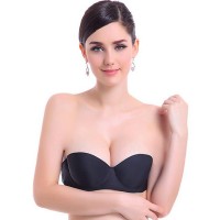 Spandex 1/2 Cup Strapless Invisible Bra
