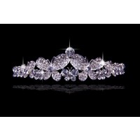 Great Alloy With Czech Rhinestones Wedding Headpieces