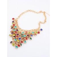 Korean version Colorful wafer curtain Stylish Hot Sale Necklace