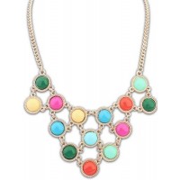 Occident Candy colors Sweet multi-layered Hot Sale Necklace