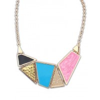 Occident Stylish Street shooting Hot Sale Drop of oil Necklace