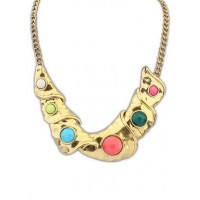 Occident Hyperbolic Personality Metallic Geometry Hot Sale Necklace