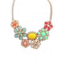 Occident Bohemia Style Big Flower Hot Sale Necklace