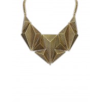 Occident Hyperbolic Metallic Dimensional Geometry Hot Sale Necklace