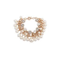 Occident Fashionable Pearls Flash Drilling Exquisite Hot Sale Bracelets