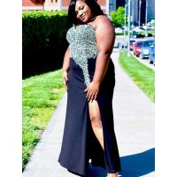 Sheath/Column Sweetheart Sleeveless Beading Floor-Length Satin Plus Size Dresses