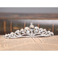 Nice Alloy Clear Crystals Wedding Headpieces