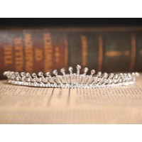 Nice Clear Crystals Wedding Headpieces