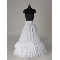 Nice Nylon A-Line 1 Tier Floor Length Slip Style/Wedding Petticoats