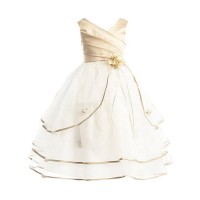 A-line/Princess V-neck Sleeveless Tulle Ankle-Length Flower Girl Dresses