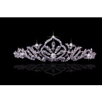 Pretty Alloy With Czech Rhinestones Wedding Headpieces